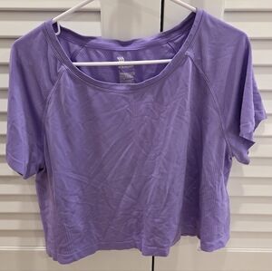 All in Motion Lavender Short Sleeve Tee